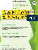 Lesson 3 - Types of Hazard in The Workplace