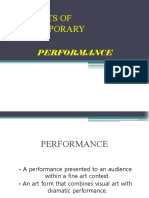 Elements of Contemporary: Performance