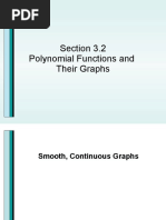 Section 3.2 Polynomial Functions and Their Graphs