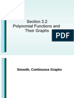 Section 3.2 Polynomial Functions and Their Graphs