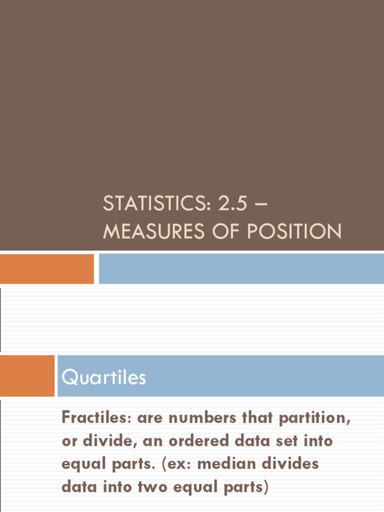 Understanding Interquartile Range | PDF | Descriptive Statistics ...