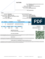 Factura de agua potable y administración de cuenta