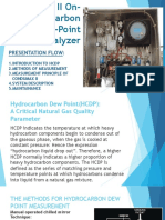 Condumax II On-Line Hydrocarbon Dew-Point Analyzer