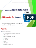 Layout no CSS 3