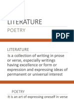 Literature: Poetry