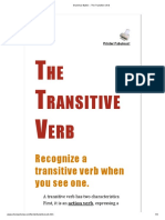 Grammar Bytes! - The Transitive Verb