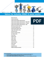 I01 - Valves For Industry-HVAC & Water Works - SP