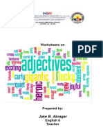 Adjectives Worksheets Booklet