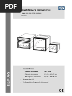 Switchboard Instruments: Types DQ, VDQ, DPR, DSM, Eq