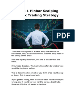 1-To-1 Pinbar Scalping Forex Trading Strategy