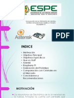 Evaluación de Un Prototipo de Central Asterisk Implementado Sobre La Tarjeta Raspberry Pi