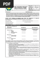 GS Form No. 7 - Game Offering Request and Approval Form