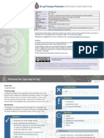 Drug Therapy Protocols:: Adrenaline (Epinephrine)