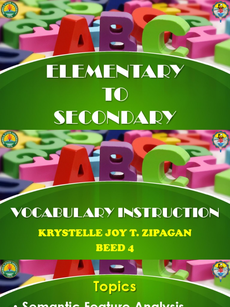 Vocabulary Instruction | PDF | Semantics | Cognition