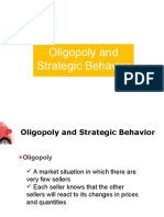 Oligopoly and Strategic Behavior