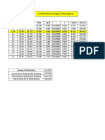 Excel Analisis Hidrolis Bendung