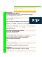 SEO On Page Tasks - Break Down