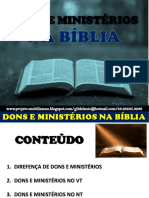 Aula 3 Dons e Ministerios Kerigma