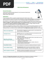 EDX Pocket III Datasheet