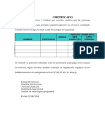 Certificado: Periodo Trabajado Unidad MES Completo Otro Periodo