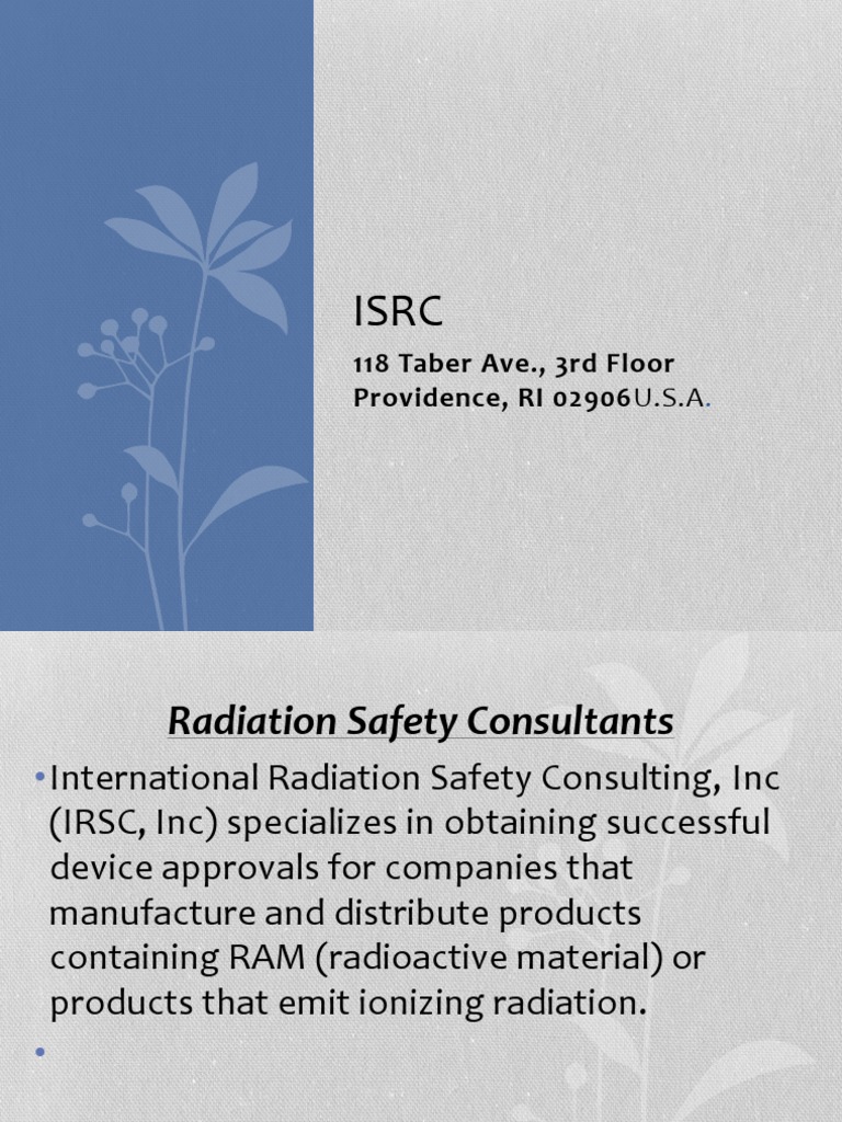 Radiation Safety Officer Training PDF Ionizing Radiation Nuclear