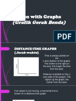 Motion With Graphs: (Grafik Gerak Benda)