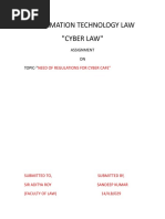Cyber Law Assigmnt