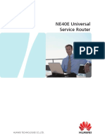 NE40E Universal Service Router: Huawei Technologies Co.,Ltd