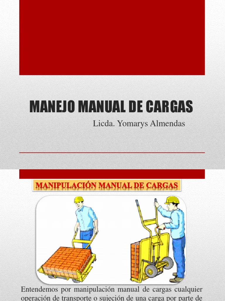 Manejo Manual de Cargas | PDF
