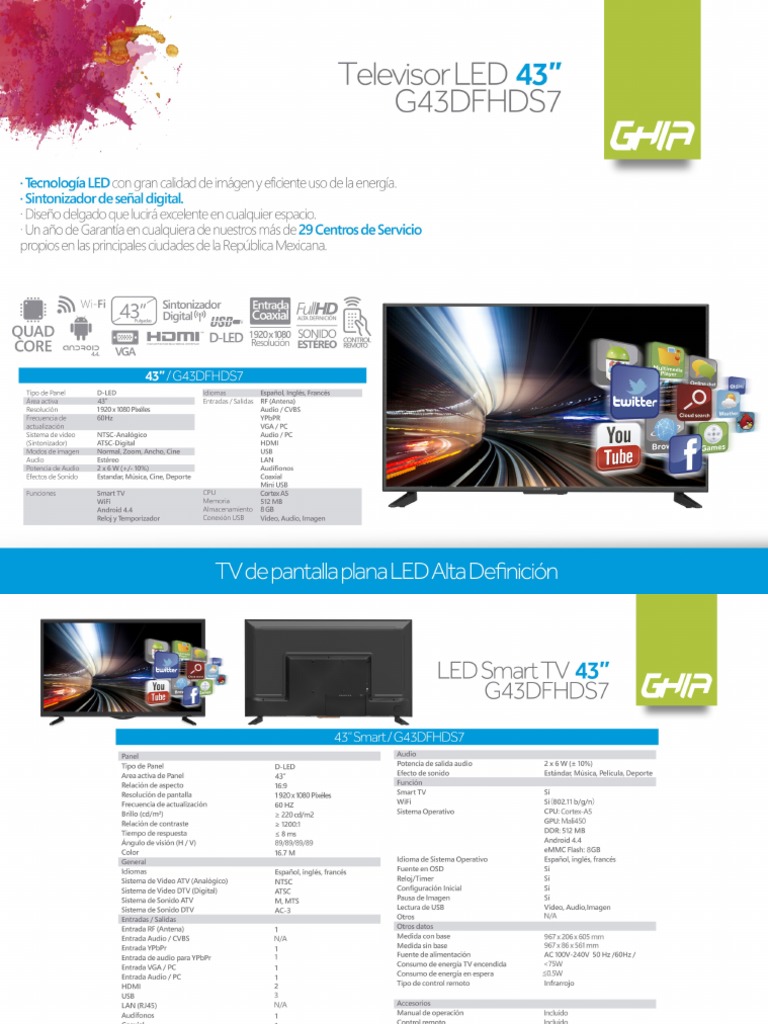 Manual de TV Ghia PDF