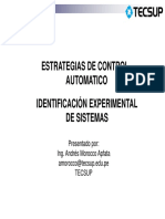 Estrategias de Control Automatico Identificación Experimental de Sistemas