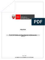 Politica Seguridad Informacion PDF