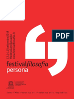 Festival Filosofia 2019 Sulla Persona