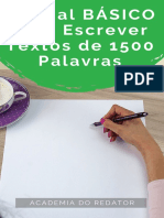 Manual BÁSICO Para Escrever 1500 Palavras.pdf