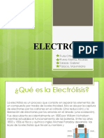 ELECTRÓLISIS