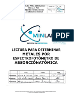 AI-PR-02 Lectura para Determinar Metales Por AAS