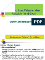 Konsep Asas Fasafah Dan Falsafah Pendidikan