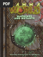 WW - 17252 - Gamma World - Machines and Mutants PDF