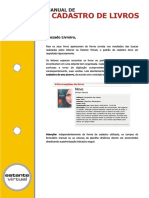 Manual de Cadastro de Livros PDF