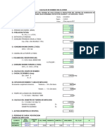 5. Calculos de Bombeo 