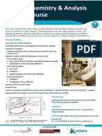 Cyanide Chemistry and Analysis Training Course Flyer