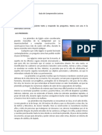 Guía de comprensión lectora sobre las pirámides de Egipto