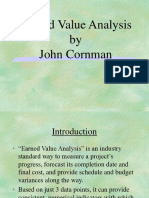 Earned Value Analysis by John Cornman