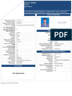 On-Line Registation Form For The Post of Junior Trainee (JT) Against Rectt. Advt. No.03/2017 Basic Details Photo & Signature