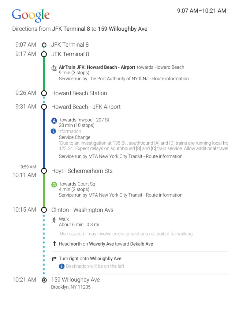 Subway Instructions | PDF | Travel