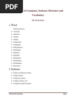 Structure of Grammer by Teeba Syed