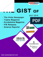 The Gist July 2019 - Ias Exam Portal