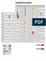 Calendário 2019.2020