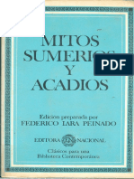 Mitos Sumerios y Acadios - Federico Lara Peinado