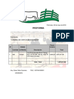 Proforma Asociacion